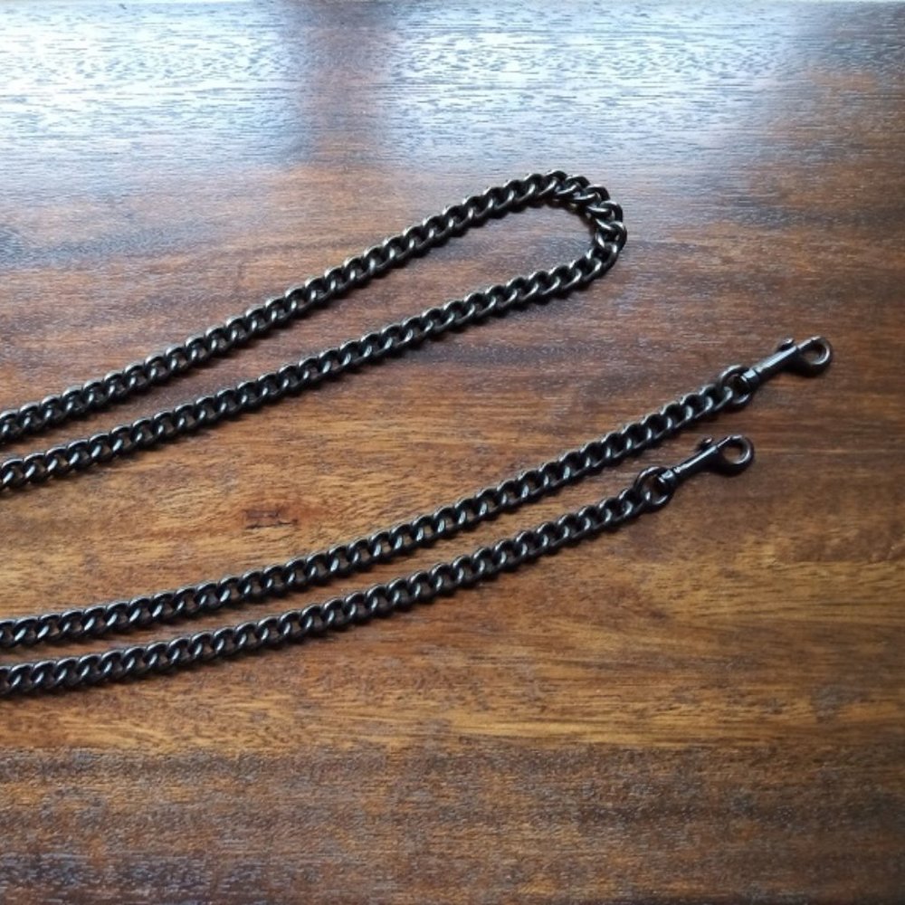 Coach Black Dinky Chain